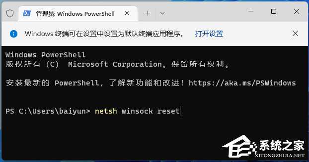 Win11使用flushdns命令后无法上网的三