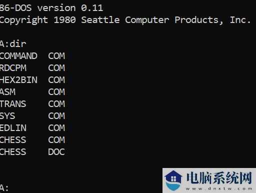 微软 Windows 的祖先 86-DOS 现身网络