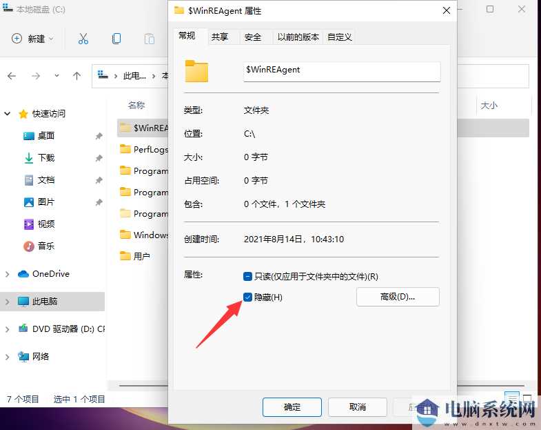 Win11隐藏文件怎么取消隐藏