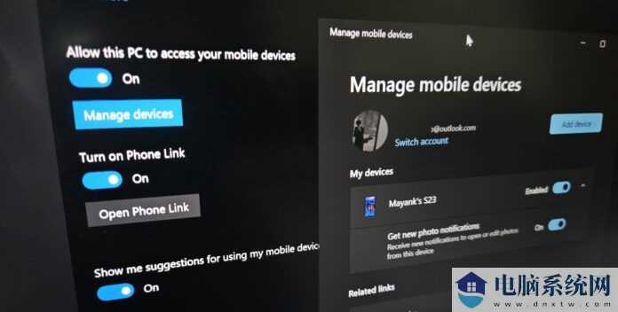 微软向 Win10 下放“移动设备”功能：可访问安卓手机截图 / 照片
