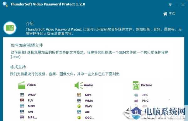 ThunderSoft Video Password Protect中文版