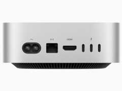 苹果 2024 款 Mac mini M4 款均配备雷雳 4 接口，仅 M4 Pro 款配备雷雳 5